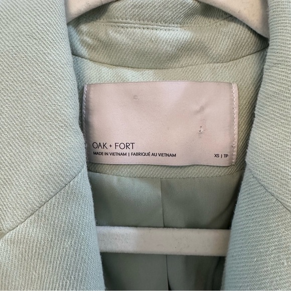 OAK + FORT green blazer - Picture 4 of 8